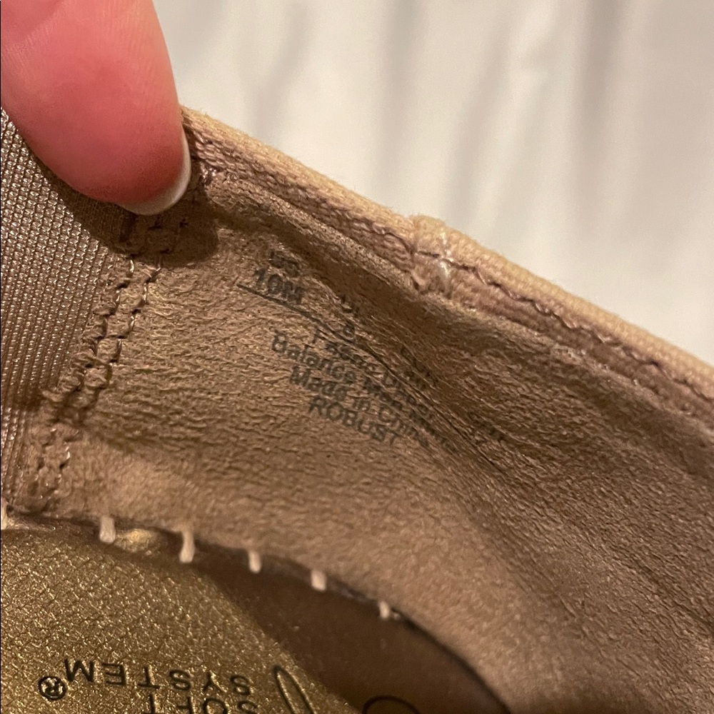 NEW Beige Espadrille Flats - Picture 3 of 4